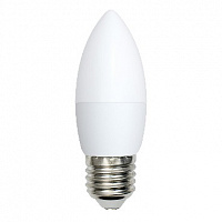 VOLPE (UL-00003797) LED-C37-7W/DW/E27/FR/NR Дневной белый свет 6500K Лампа светодиодная