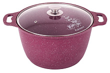 KUKMARA к61tsm а/пр литая 6,0л стекл/кр Trendy style mystery Кастрюля KUKMARA к61tsm а/пр литая 6,0л стекл/кр Trendy style mystery