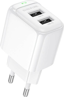 BOROFONE (6941991113741) BAS41A 2USB 2.0A СЗУ BOROFONE (6941991113741) BAS41A 2USB 2.0A