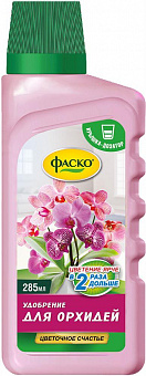 ФАСКО Удобрение жидкое Цветочное счастье минеральное для Орхидей 285 мл Удобрение жидкое
