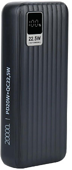 PERFEO (PF_E1471) WATERFALL - 20000 mAhBlack Power Bank