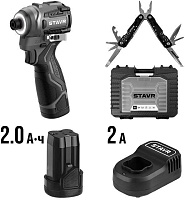 STAVR SID 16BL-160V-2K Аккумуляторный шуруповёрт STAVR SID 16BL-160V-2K