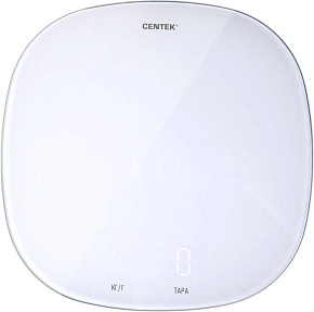 CENTEK CT-2482 LED White Весы кухонные
