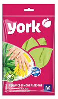 YORK резиновые с экстрактом Алоэ (M) 092150 Перчатки