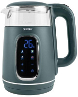 CENTEK CT-0052 Green (1,7л, стекло/пластик) Чайник электрический