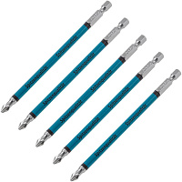 GROSS Бита PH2 х 127, сталь S2, 5 шт. 11202 Бита