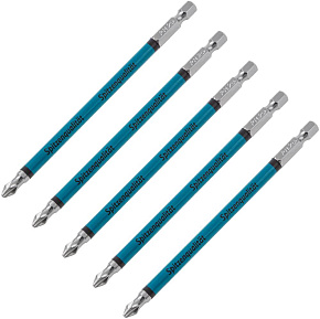 GROSS Бита PH2 х 127, сталь S2, 5 шт. 11202 Бита