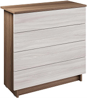 МЕБЕЛЬ-КОМПЛЕКС ЛАЙТ Комод 4Я Шимо темный/Шимо светлый Модульная мебель