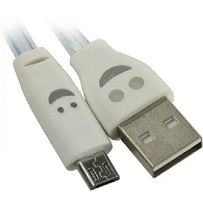 SMARTBUY IK-12S кабель USB - MICRO USB с индикацией заряда 1.2м Аксессуар для смартфона
