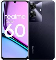 REALME Note 60 RMX3933 4/128Gb Black (6941764442146) Смартфон