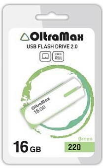 OLTRAMAX OM-16GB-220-зеленый USB флэш-накопитель