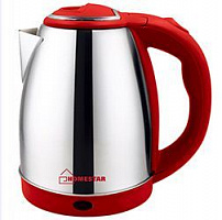 HOMESTAR HS-1028 (1,8 л) стальной, красный (008200) Чайник электрический