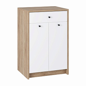 МЕБЕЛЬ-КОМПЛЕКС ЛАЙТ Комод 1Я Дуб сонома/Белый (1 кор.) Модульная мебель