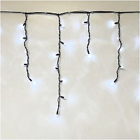 FUNRAY уличная Бахрома SIC-120W, 3.0*0.7м,120 ламп,хол.бел,IP60,черн.шн.1.5м,СОЕД LED гирлянда