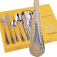 MAYER&BOCH 30707 серебристый/золотой 24пр Столовые приборы