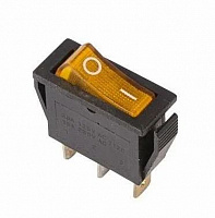 REXANT (36-2212) выключатель клавишный (RWB-404, SC-791, IRS-101-1C) желтый (100)