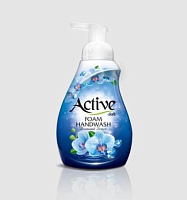 ACTIVE Пенка-мыло для рук "Небесный бриллиант", дозатор, 500 мл, Blue (511801096) Пенка-мыло для рук