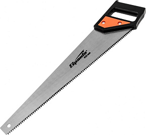 SPARTA Ножовка по дереву, 450 мм, 5-6 TPI, каленый зуб, пластиковая рукоятка Ножовка
