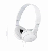 SONY MDR-ZX110AP/W Цвет Белый Наушники-гарнитура