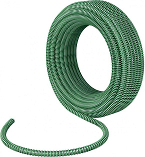 СИБРТЕХ Шланг спиральный, армированный, напорно-всасывающий, D 38 мм, 10 атм, 15 м Шланг