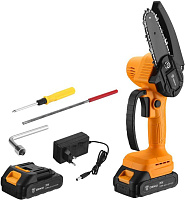 DEKO DKCHS 20-4, 20В, 2x2.0Ач 063-4308 Пила цепная аккумуляторная