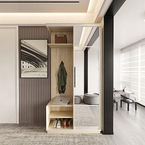 НК-МЕБЕЛЬ FIX Прихожая-купе (03L.11) Дуб Сонома 98609602 Прихожая