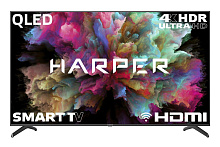HARPER 75Q850TS QLED UHD 4K SMART TV Android Безрамочный LED-ТЕЛЕВИЗОР