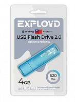 EXPLOYD EX-4GB-620-Blue USB флэш-накопитель