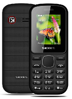 TEXET TM-130 Black/Red (2 SIM) Телефон мобильный