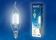 UNIEL (UL-00002229) LED-CW35-6W/NW/E14/CL GLA01TR Лампочки светодиодные