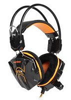 SMARTBUY (SBHG-1100) RUSH SNAKE черно-оранжевый Наушники-гарнитура