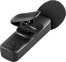 DEFENDER (64137) Talky-137 wrls, черный, на прищепке, 1шт Микрофон