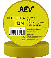 REV 28746 9 ПВХ 0,13х15мм Желтая 10м DIY Изолента ПВХ