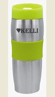 KELLI KL-0942 Зелёный Термокуржка