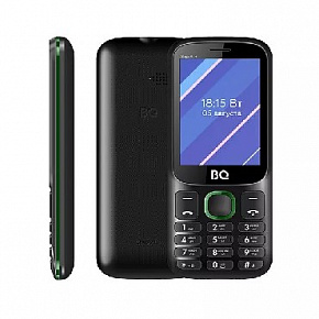 BQ 2820 Step XL+ Black/Green Телефон мобильный