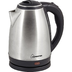 HOMESTAR HS-1010 silver (1,8л. металл) Чайник электрический