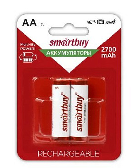 SMARTBUY (SBBR-2A02BL2700) 2700 mAh Аккумулятор SMARTBUY (SBBR-2A02BL2700) 2700 mAh