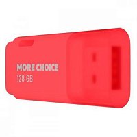 MORE CHOICE (4610196407482) MF128 USB 128GB 2.0 Red флэш-накопитель