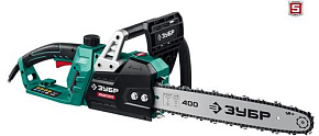 ЗУБР ПЦ-2040 2000 Вт, 40 см шина, пила цепная электрическая Пила