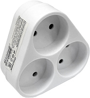 СПУТНИК SRT203 10А 3 гнезда-розетки Разветвитеь