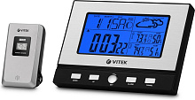 VITEK VT-3533 серебристый Метеостанция
