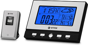 VITEK VT-3533 серебристый Метеостанция