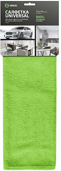GRASS IT-0454 Салфетка микрофибра 250 г/м 35*40 (1шт) УПАК