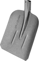 СИБРТЕХ Лопата совковая, 235х285, ребра жесткости, рессорная сталь, 0,7 кг, без черенка// 61321 Лопата