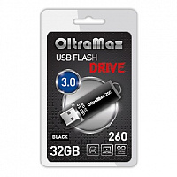 OLTRAMAX OM-32GB-260-Black 3.0 черный флэш-накопитель