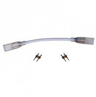 ECOLA SCVN12ESB LED STRIP 220V CONNECTOR гибкий соединитель лента-лента 2-х конт с разъемами для ленты IP68 12X7 аксессуары для светильников