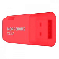 MORE CHOICE (4610196407482) MF128 USB 128GB 2.0 Red флэш-накопитель