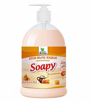 CLEAN&GREEN CG8113 Soapy молоко и мёд увлажняющее с дозатором 1000 мл. Жидкое мыло
