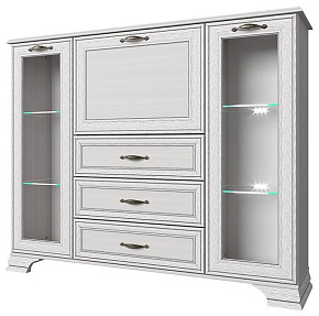 АНРЭКС TIFFANY Тумба 2V1D3S цвет вудлайн кремовый (5 уп.) Модульная мебель