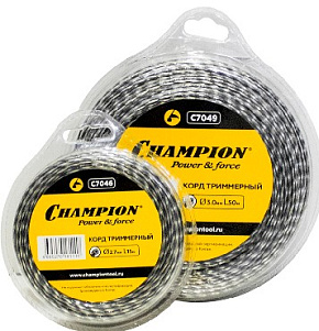 CHAMPION C7046 Tri-twist 2.7мм*15м (витой треугольник) Корд трим.